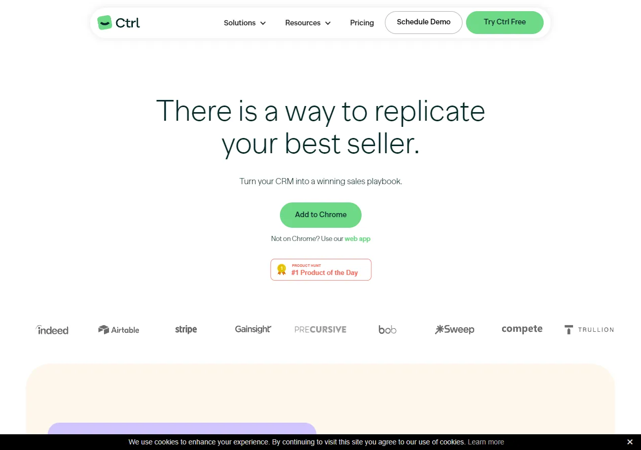 Screenshot of A Modern UI for Your Complex CRM Workflows.