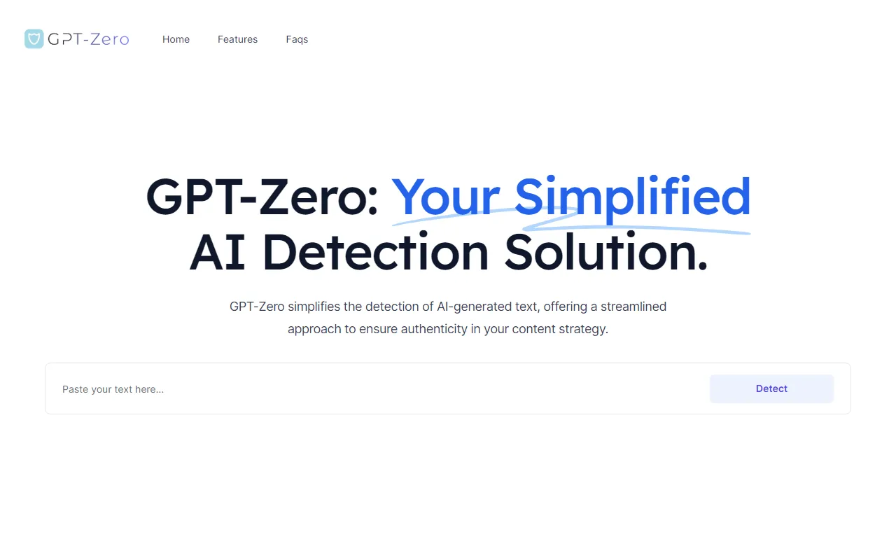 GPT Zero Free AI Content Detector For ChatGPT GPT 4 More 