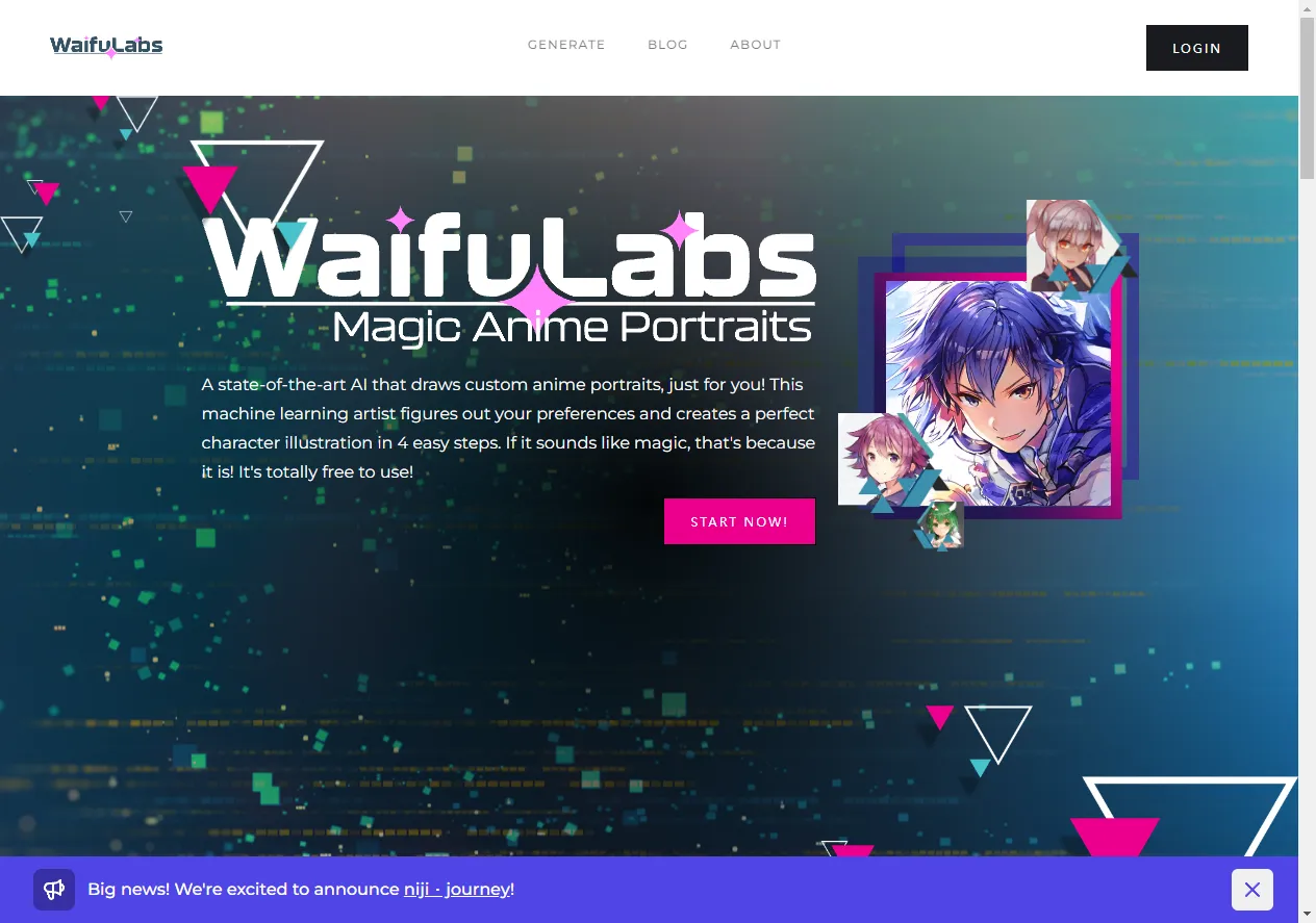 Waifu Labs Magical Anime Portraits Random Ai Product 